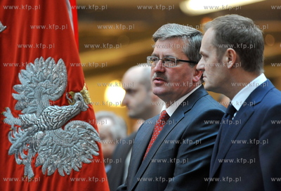 Obchody 40-lecia Uniwersytetu Gdanskiego. n/z premier...