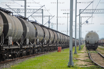 Gdansk. Bocznica Kolejowa Lotos.Lokomotywa Dragon,...