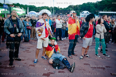 Gdansk. Fanzone - Strefa Kibica. Relacja meczu Mistrzostw...