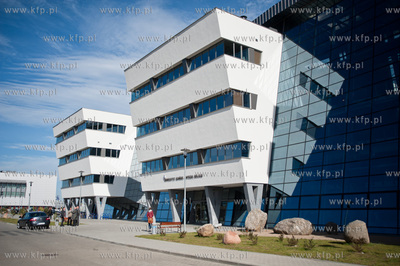 Gdansk. Nowo otwart wydzial Biologii Uniwersytetu Gdanskiego....