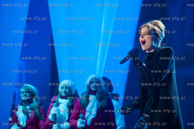 Gdansk. Dlugi Targ. Swiateczny koncert Cala Polska...