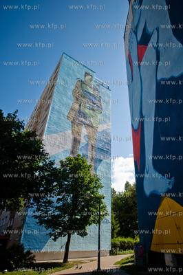 Gdansk. Zaspa. Monumental Art. Europejski Festiwal...