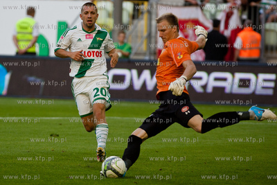 Gdansk. PGE Arena. Mecz o mistrzostwo Ekstraklasy....