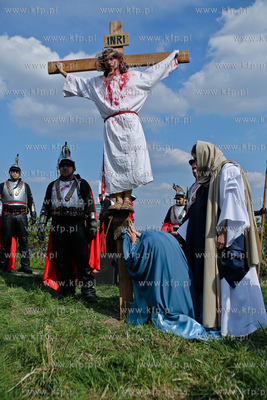 Wielki Piatek. Misterium Meki Panskiej na ulicach Gdanska....