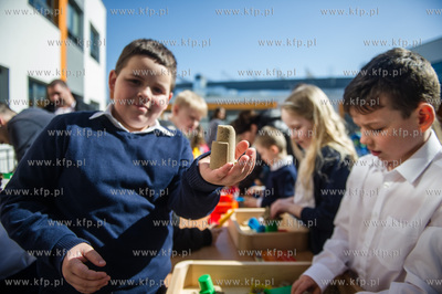 Gdansk. Uroczystosc nadania imienia Arkadiusza Arama...