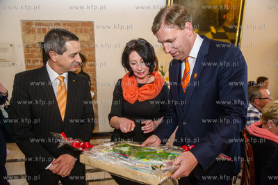 Gdansk. Wielka Sala Wety Ratusza Glownego Miasta. Obchody...