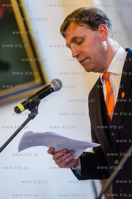 Gdansk. Wielka Sala Wety Ratusza Glownego Miasta. Obchody...