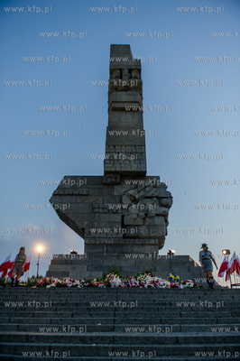 Gdansk Westerplatte. 76. rocznica wybuchu II Wojny...