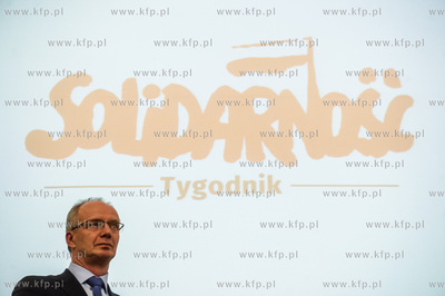 Gdańsk. Siedziba NSZZ Solidarność. Sala Akwen. Uroczystość...