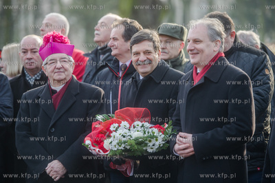 Gdańsk. Cmentarz Garnizonowy. Narodowy Dzień Żołnierzy
Wyklętych....