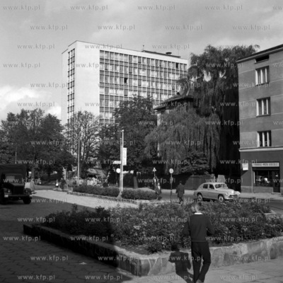 Ulica Miszewskiego w Gdansku Wrzeszczu.
24.09.1967...