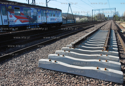 Wymaina torowiska w okololicy Rumii Janowo.16.04.2007fot....