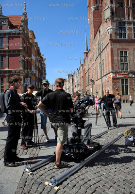 Grupa filmowcow z UEFA realizuje w Polsce cykl krotkich...