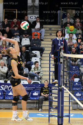 Sopot  Hala 100 lecia. Mecz play off pomiedzy siatkarkami...