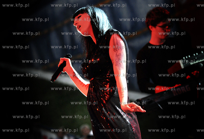 Koncert Agnieszki Chylinskiej w Kolobrzegu.
2010
fot....