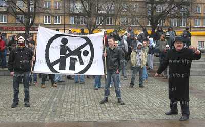 Szczecin - Manifestacja Różnorodności majaca na...
