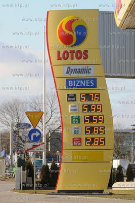 Ceny paliw na stacji Lotos
23.03.2011
Fot. Andrzej...