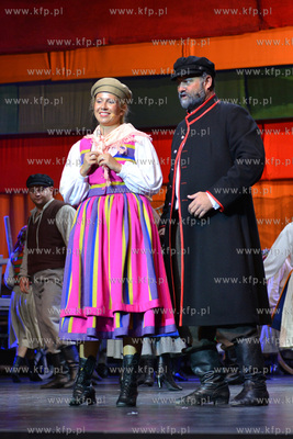 Proba medialna Chlopow w Teatrez Muzycznym w Gdyni....