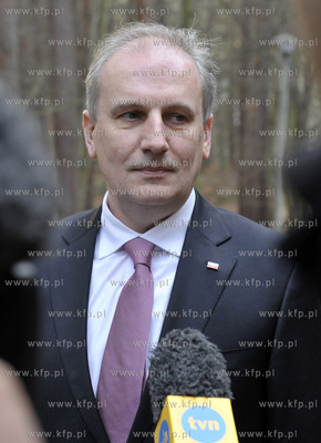 Kosciol Sw. Bernarda w Sopocie. Wojewoda Pomorski Dariusz...