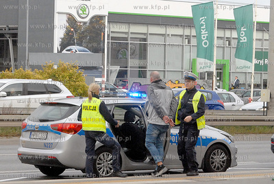 Gdynia, ul. Morska. Patrol drogówki zatrzymał kierowcę...