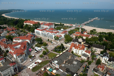 Sopot z lotu ptaka. 28.06.2009 fot. Kacper Kowalski...