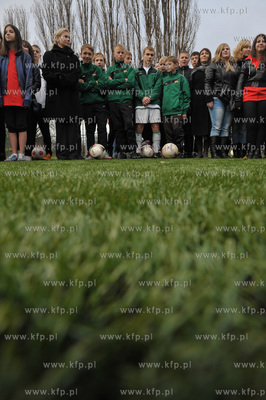 Gdansk, Suchanino. Otwarcie zespolu boisk w Gimnazjum...