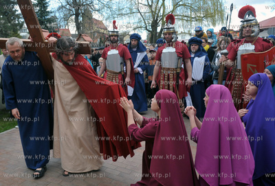 Misterium Meki Panskiej w Zukowie na Kaszubach. 13.04.2014...