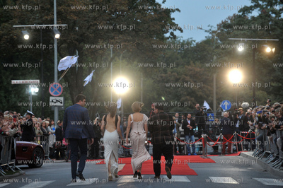 Festiwal Filmowy w Gdyni tuz przed oficjalnym otwarciem....