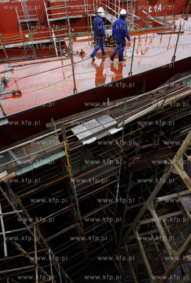 Stocznia Gdynia S.A. 18.03.2009 fot. Krzysztof Mystkowski...