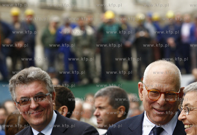 Stocznia Gdynia S.A. Uroczystosc chrztu samochodowca....