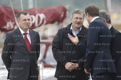 Sopot. Uroczyste otwarcie przystani jachtowej, ktore...