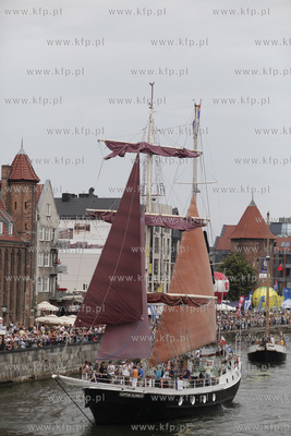 Gdansk. Baltic Sail. Parada zaglowcow na Motlawie.
10.07.2011
fot....