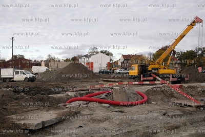 Gdansk. Zmiana w organizacji ruchu na budowie wezła...