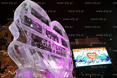 Gdansk. XXI Final Wielkiej Orkiestry Swiatecznej Pomocy....