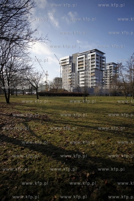 Gdansk Zaspa. Budowane osiedle Citi Park.
31.01.2013
fot....