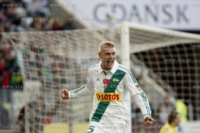 Gdansk. PGE Arena. Mecz o mistrzostwo Ekstraklasy Lechia...