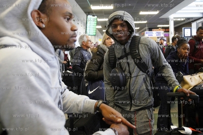 Port lotniczy im. Lecha Walesy w Rebiechowie. Przylot...