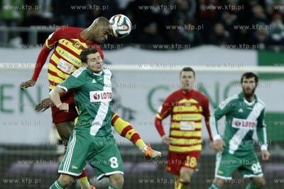 PGE Arena. Cwiercfinal Pucharu Polski w pilce noznej....