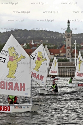 Sopot. Marina. Symboliczna wymiana desek snowboardowej...