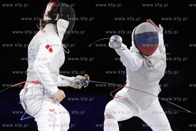 Gdańsk. Hala AWFiS. Puchar Świata we Florecie Kobiet...