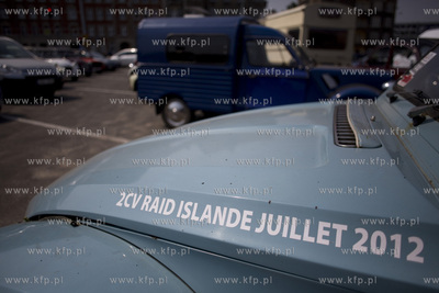 Gdańsk. Samochody marki citroen ze Światowego Zlotu...