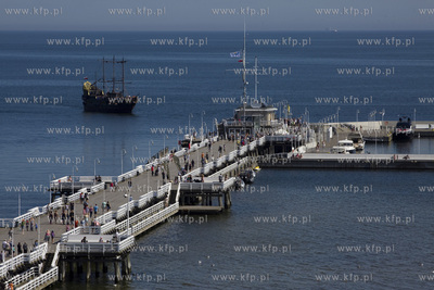 Sopot. Molo. 25.08.2016 fot. Krzysztof Mystkowski /...