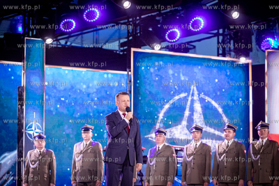 Elbląg. Piknikz okazji Święta Wojska Polskiego....