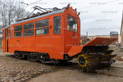Konstal N - Czarownicy. Pojazd odśnieżający torowiska,...