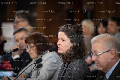 Sesja Rady Miasta Sopotu. Nz. Aleksandra Gosk.
06.04.2023
fot....