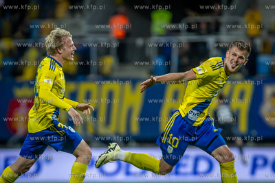 Baraże o ekstraklasę. Arka Gdynia - Odra Opole. Nz.
30.11.2023
fot....