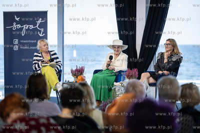 Sopot. Gościem Salonu Polityki była Emilia Krakowska.
09.09.2025
fot....