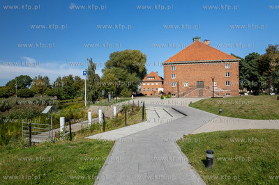 Nowy Dwór Gdański. Przystań żeglarska na Tudze...