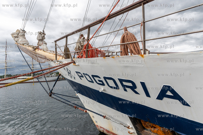 Żaglowiec STS "Pogoria" powrócił do Gdyni po zakończeniu...