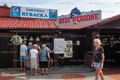 Wakacje w Łebie. 20.07.2019 / fot. Anna Rezulak /...